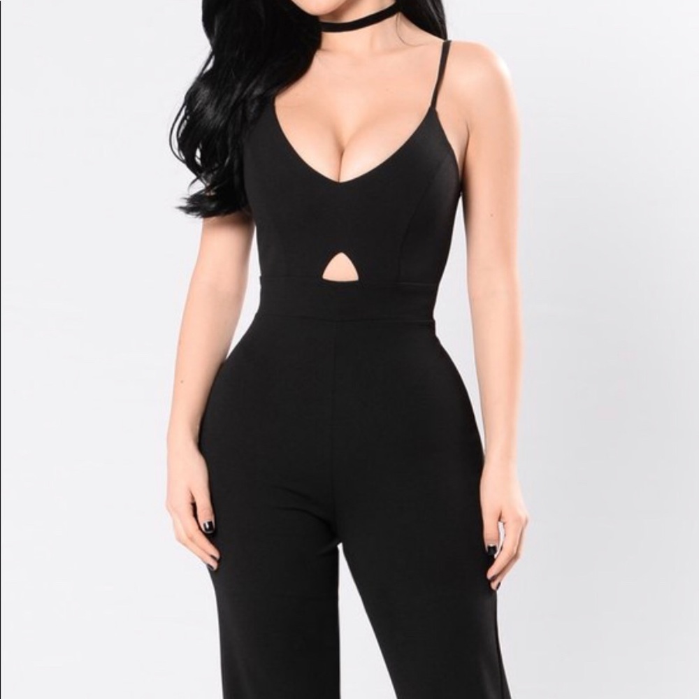 Fashion Nova You Need It Jumpsuit - Black